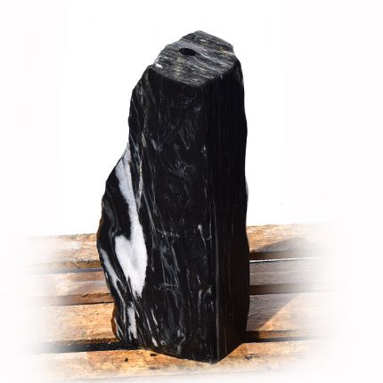 Black Angel Marmor Quellstein Natur Nr 137/H 63cm