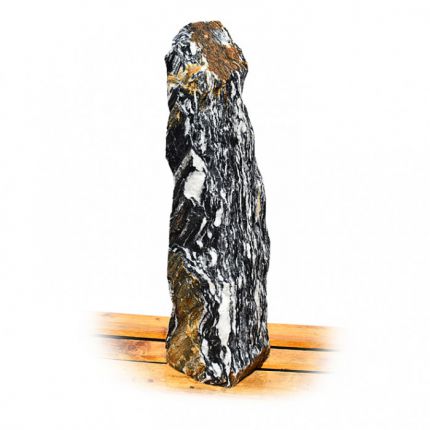 Black Angel Marmor Quellstein Natur Nr 167/H 101cm