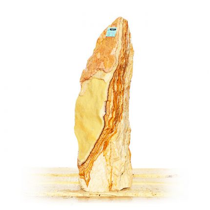 Onyx Marmor Natur Quellstein Nr 342/H71cm