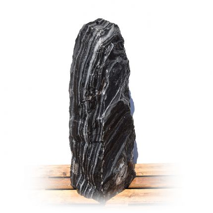 Tiger Black Marmor Quellstein Nr 30/H 106cm