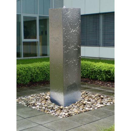 Edelstahl Gartenbrunnen Hamburg 40