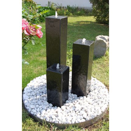 Gartenbrunnen Granitbrunnen Geneve