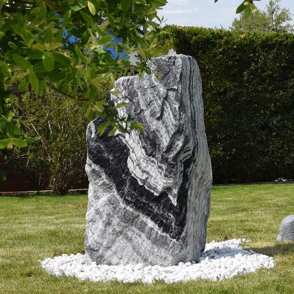 Quellstein Brunnen Set Wachauer Marmor 150