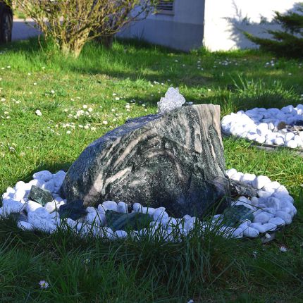 Quellsteinbrunnen Lappland Green Findling 50
