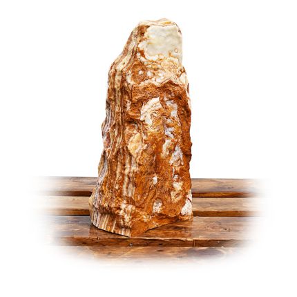 Onyx Marmor Natur Quellstein Nr 522/H 45cm