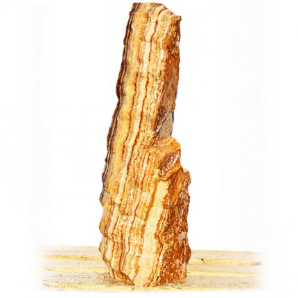 Onyx Marmor Natur Quellstein Nr 346/H75cm
