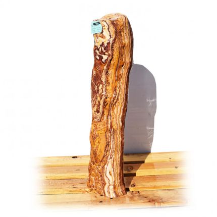 Onyx Marmor Poliert Quellstein Nr 465/H66cm