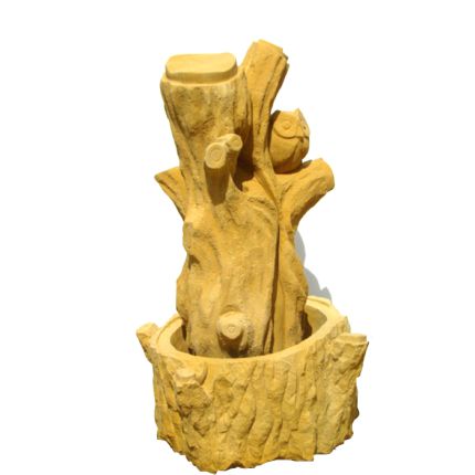 Sandsteinbrunnen Baumstamm (Stilbrunnen) / Bild 3