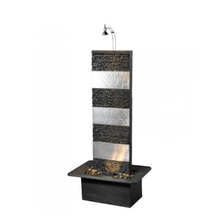 Wasserwand Schiefer Bando Inox 130 (Terassenbrunnen)/ Bild 2