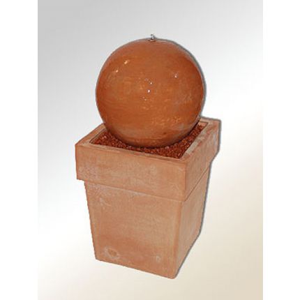 Terracotta Gartenbrunnen Fontana Quadri