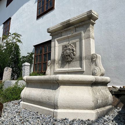 Gartenbrunnen Wandbrunnen Naturstein Anduze OG